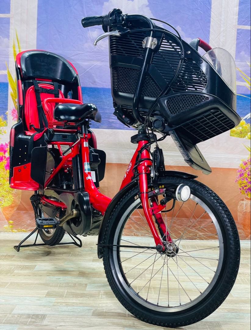 ちー　ヤマハパスキス⭐️人気モデル！子供乗せ電動アシスト自転車Y3617
