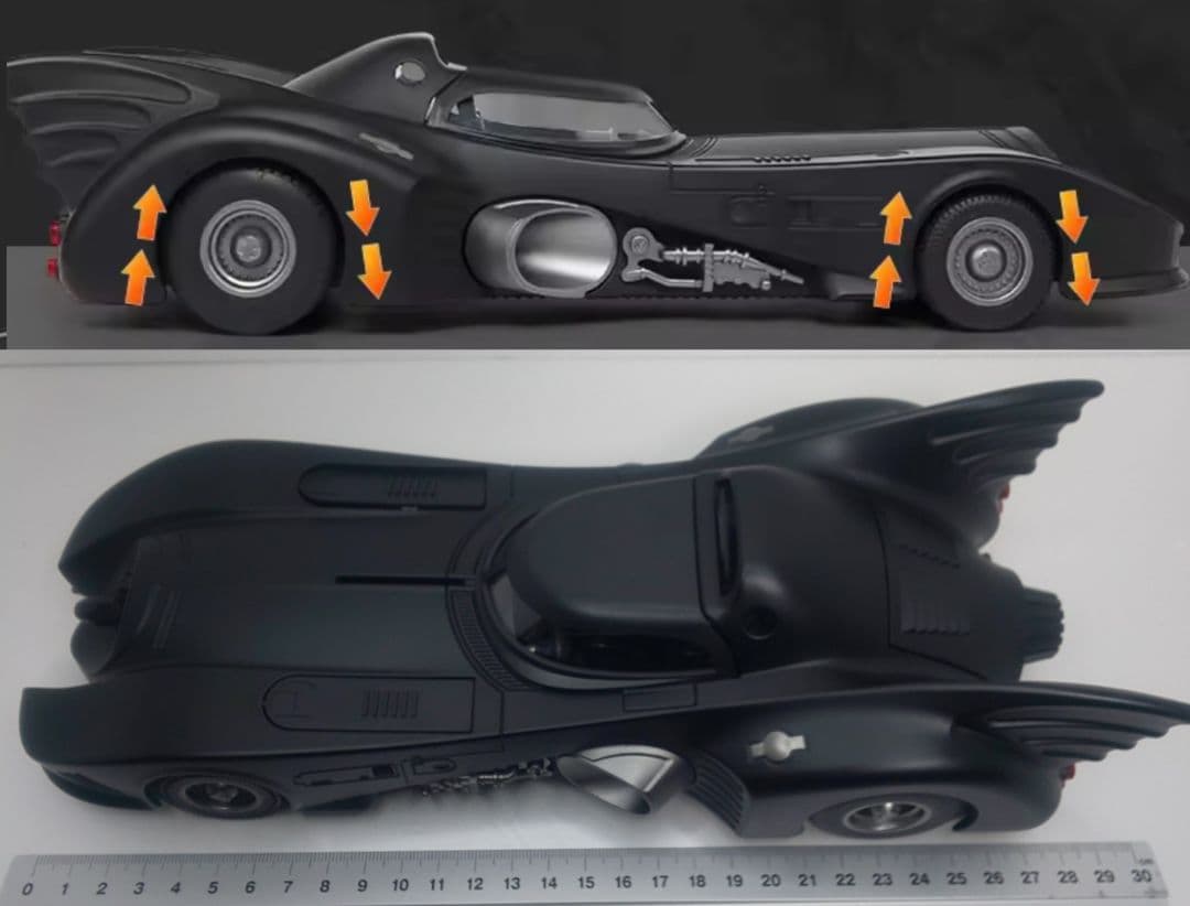 〓1/18スケール〓バットモービル〓金属製ダイキャストモデル〓