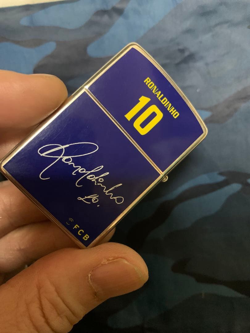 FC Barcelona Zippoライター 2005年製　完全限定版。