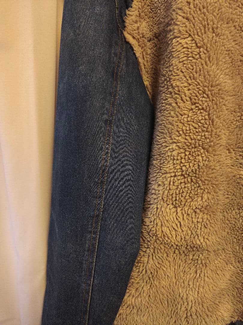 S*s様 ZARA グリズリージャケット デニム ボア