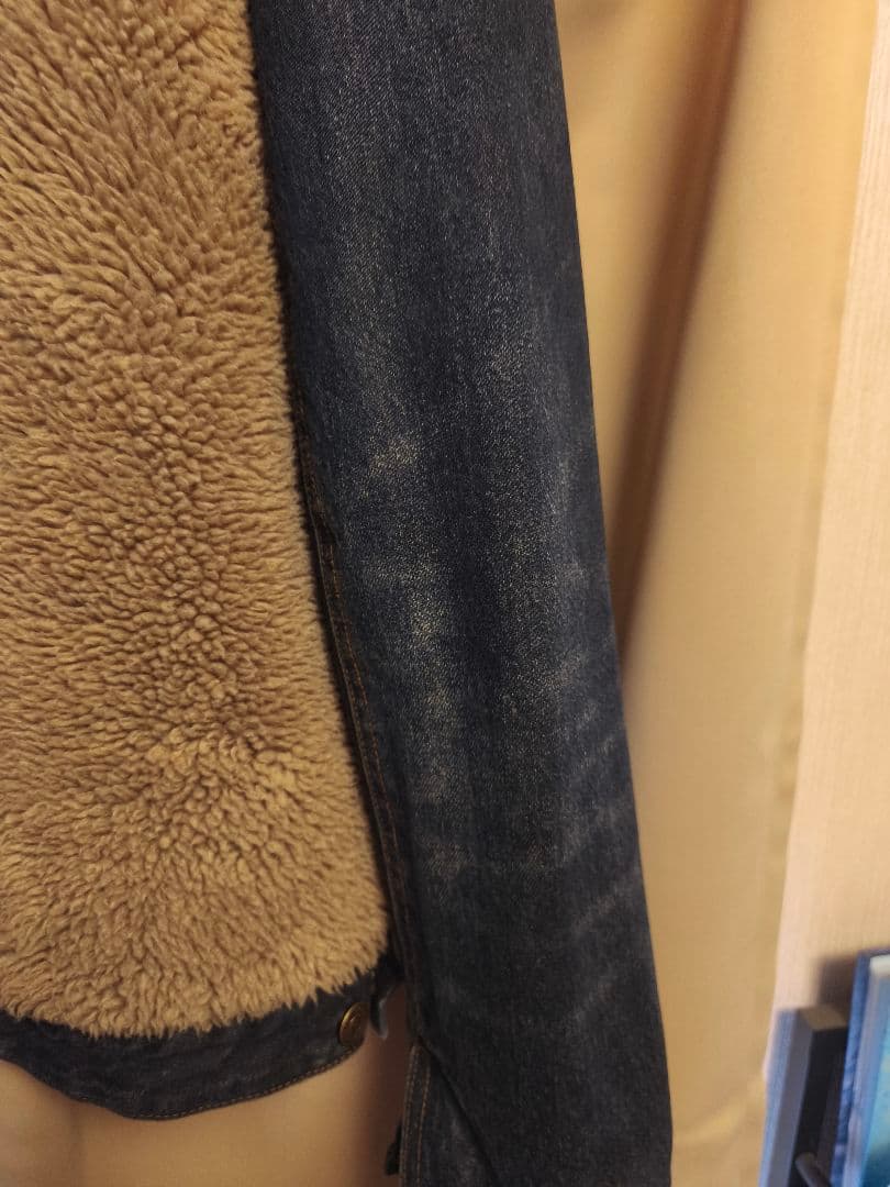 S*s様 ZARA グリズリージャケット デニム ボア