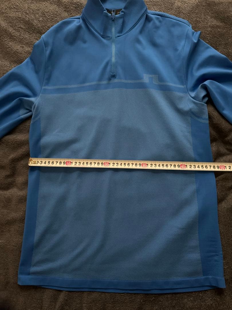 ジェイリンドバーグ　ハーフジップ　ブルー　新品