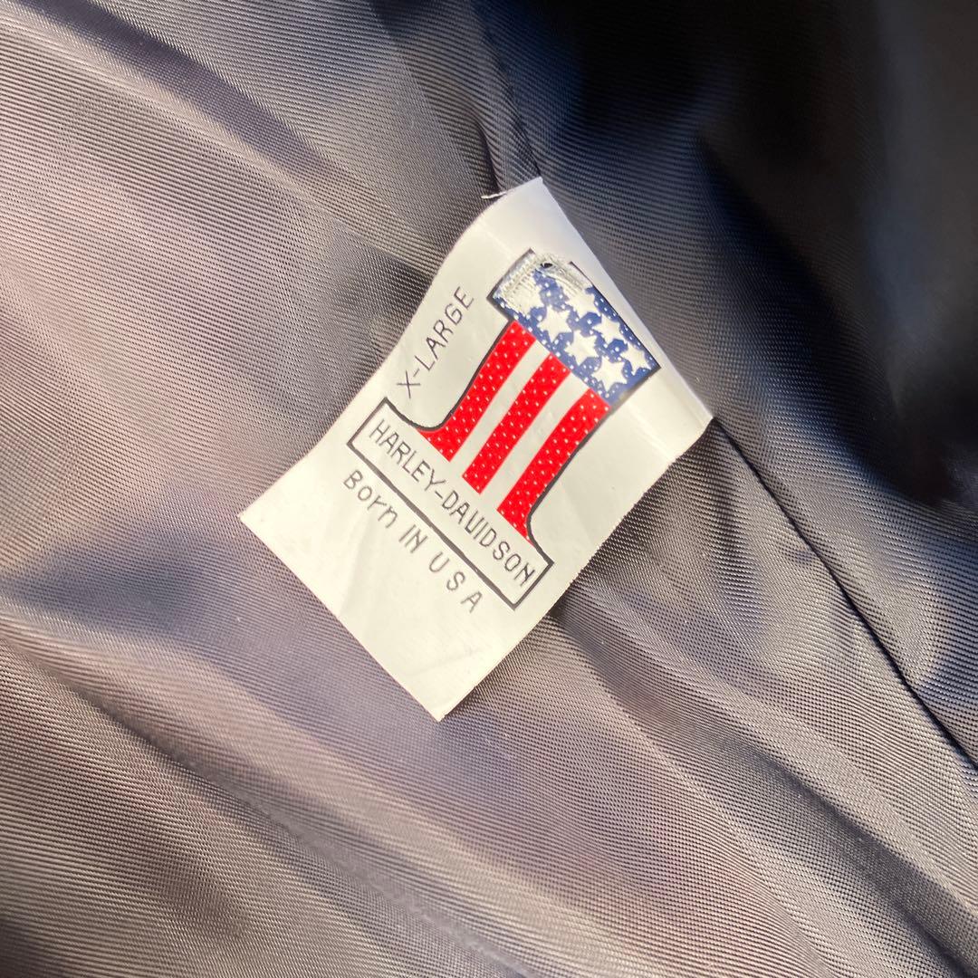 Harley-Davidson レザージャケット XXL ブラック