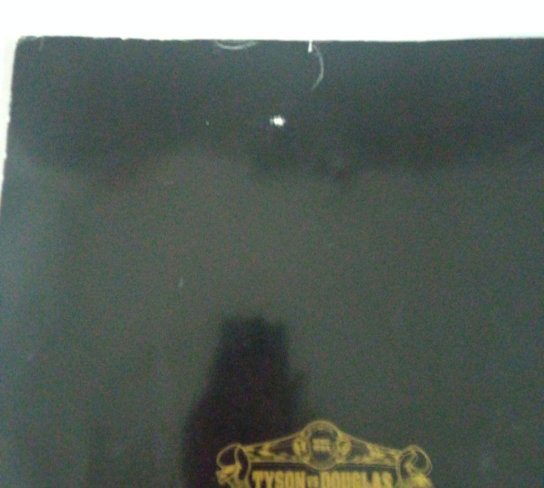 マイク・タイソン　パンフレットとチラシ　TYSON vs DOUGLAS