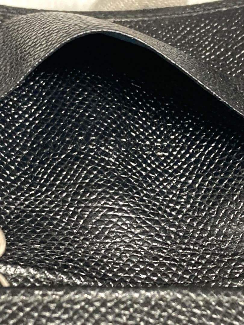 良品　BVLGARI ブルガリ　ブルガリ　レザー　6連キーケース　ブラック　黒