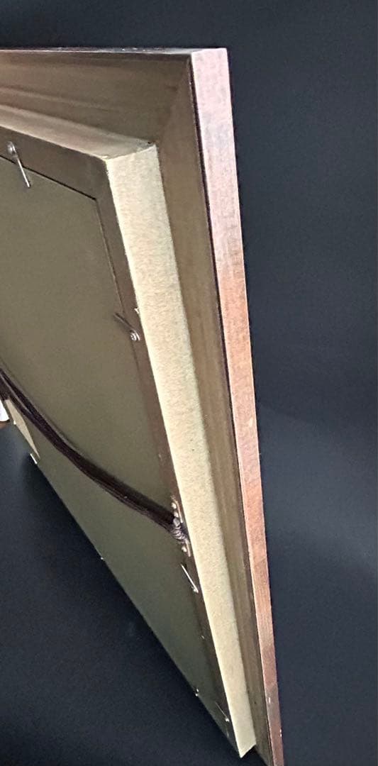 黒沢久 クロワジック港　港の風景 油彩画　フランス美術展出品