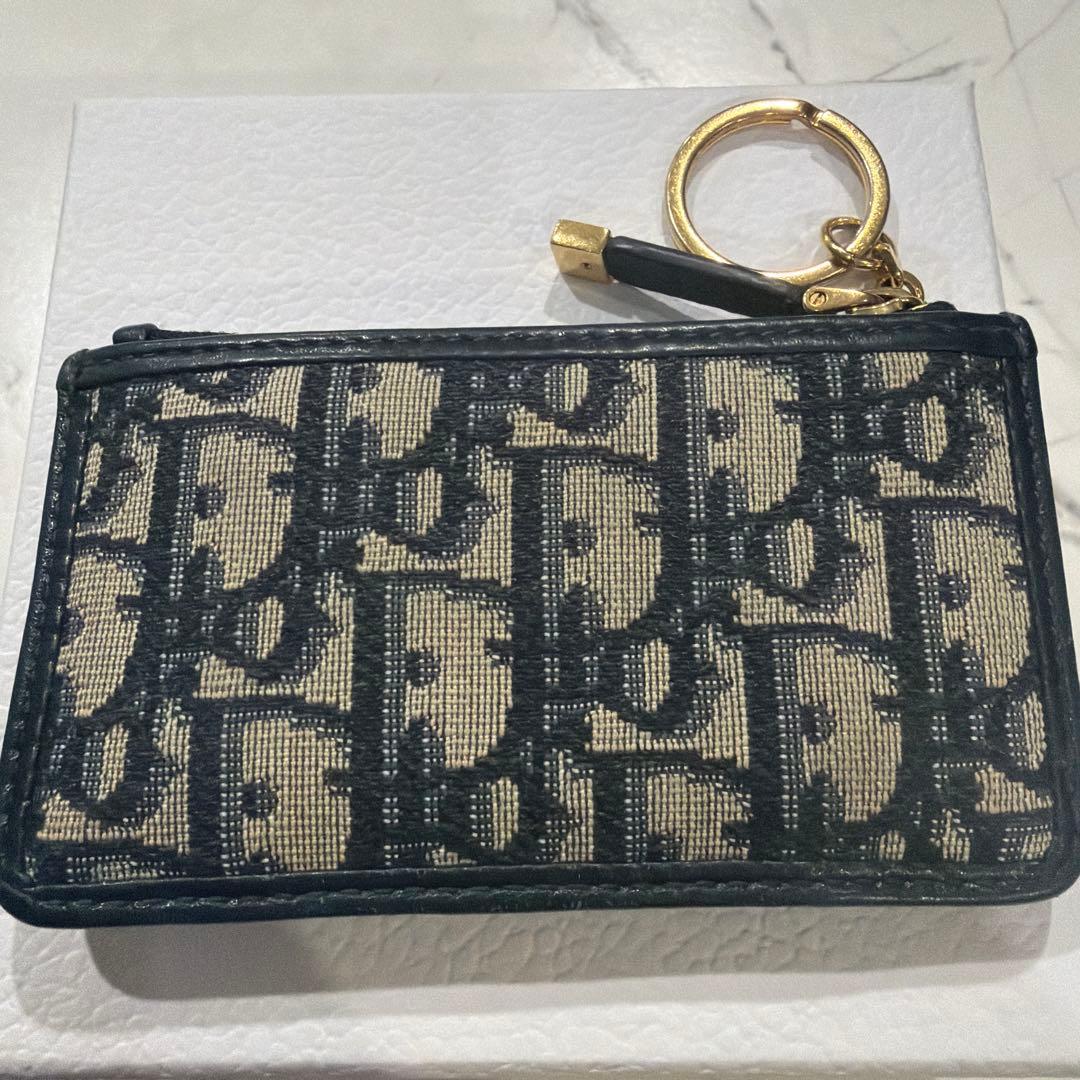 クリスチャンディオール　キーリング付きケース　百貨店購入品