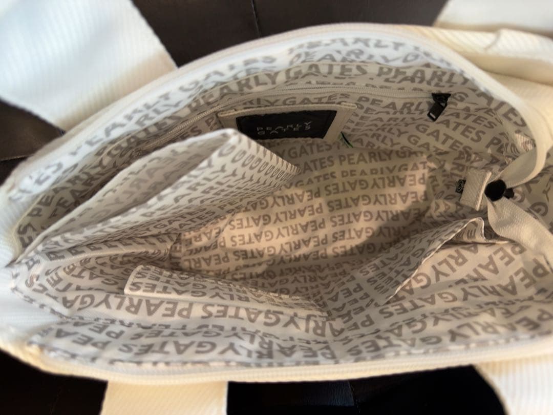 【新品】PEARLY GATES カートバッグ✨　インナーボトルホルダー✨