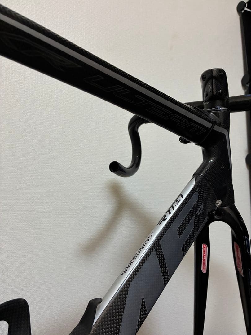 TIME カーボン ロードバイクフレーム ブラック　RXR VIPカラー
