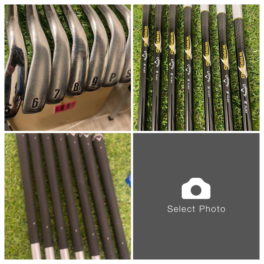 キャロウェイ/WARBIRD 初心者 現行 メンズゴルフセット　10本　R