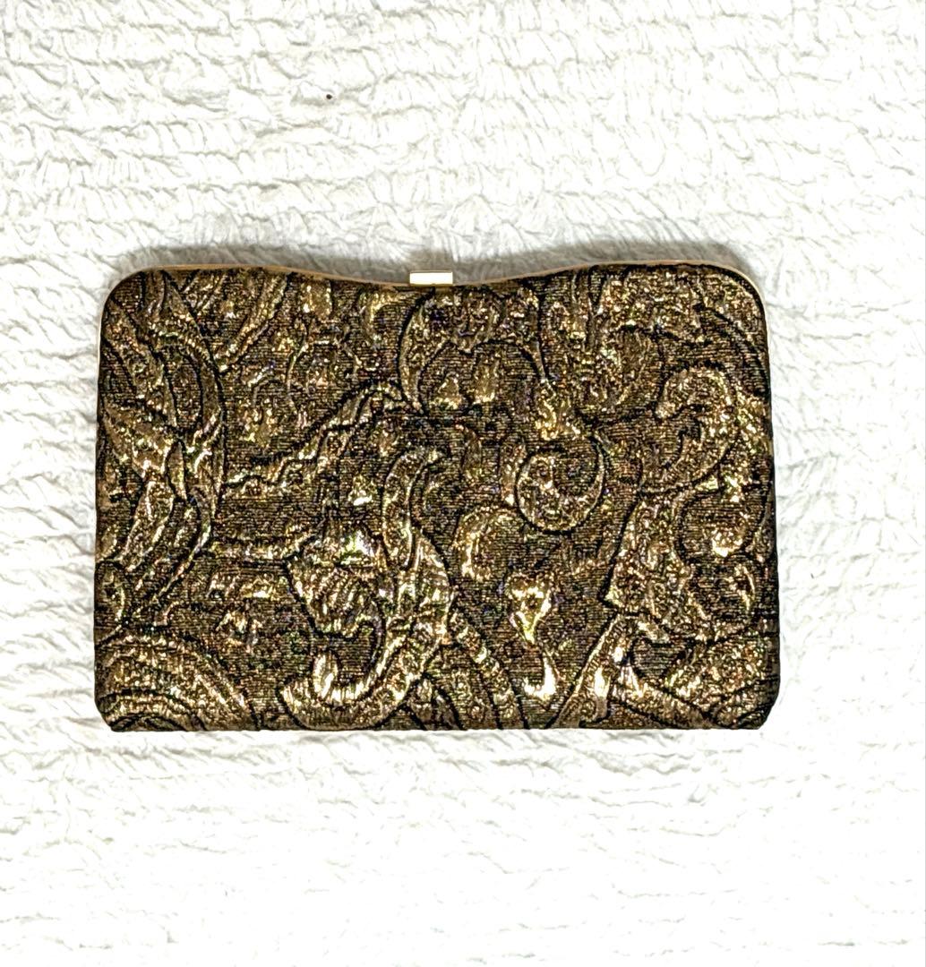 夢つづれ イタリアンジャガード 和装ハンドバッグ クラッチバッグ