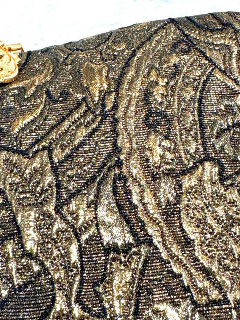 夢つづれ イタリアンジャガード 和装ハンドバッグ クラッチバッグ