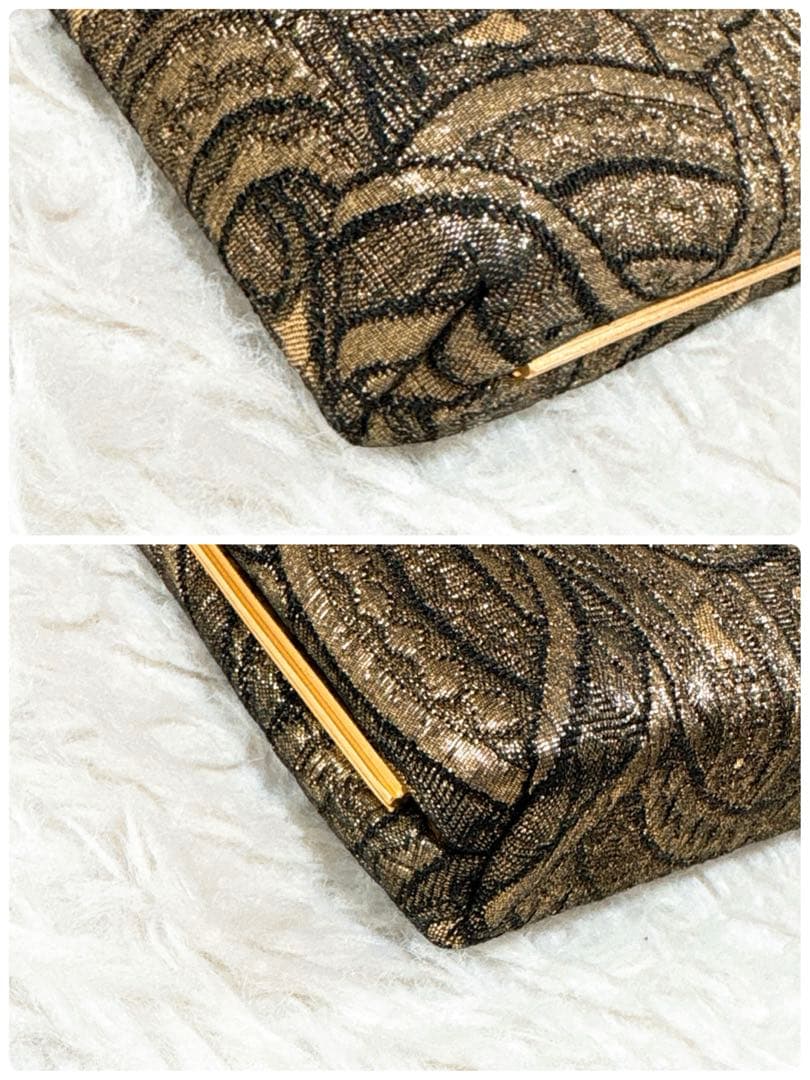 夢つづれ イタリアンジャガード 和装ハンドバッグ クラッチバッグ