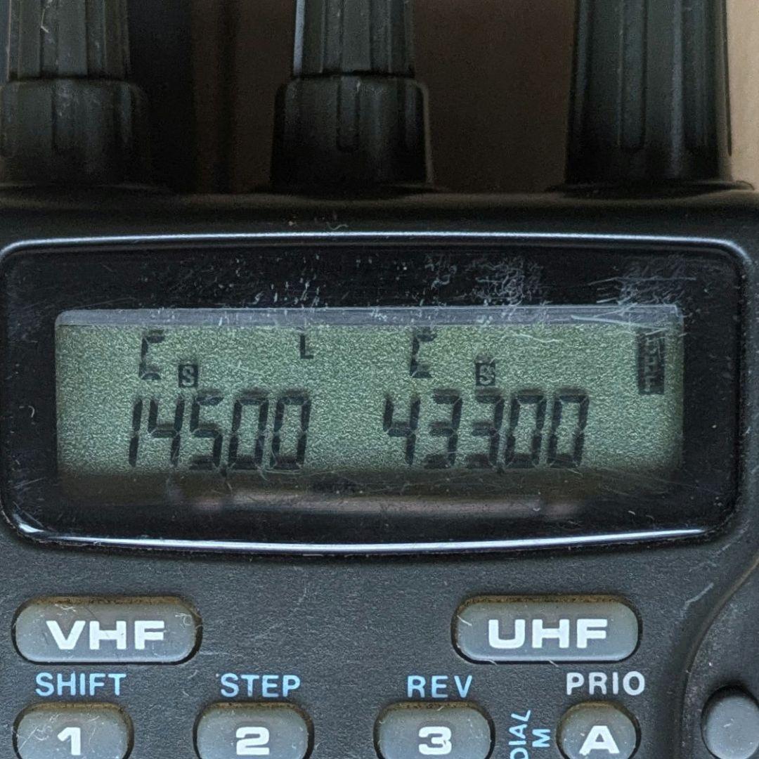 ALINCO DJ-F52 VHF/UHF FM アルインコトランシーバー