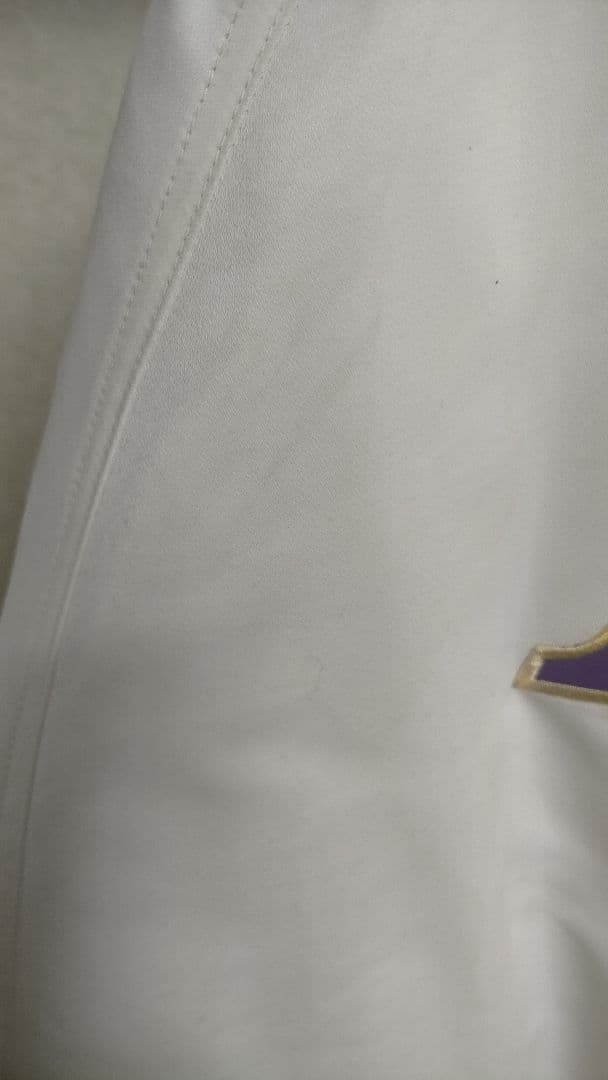 NIKE NBA LAKERS 中綿刺繍スタジャン ホワイト XL ヴィンテージ