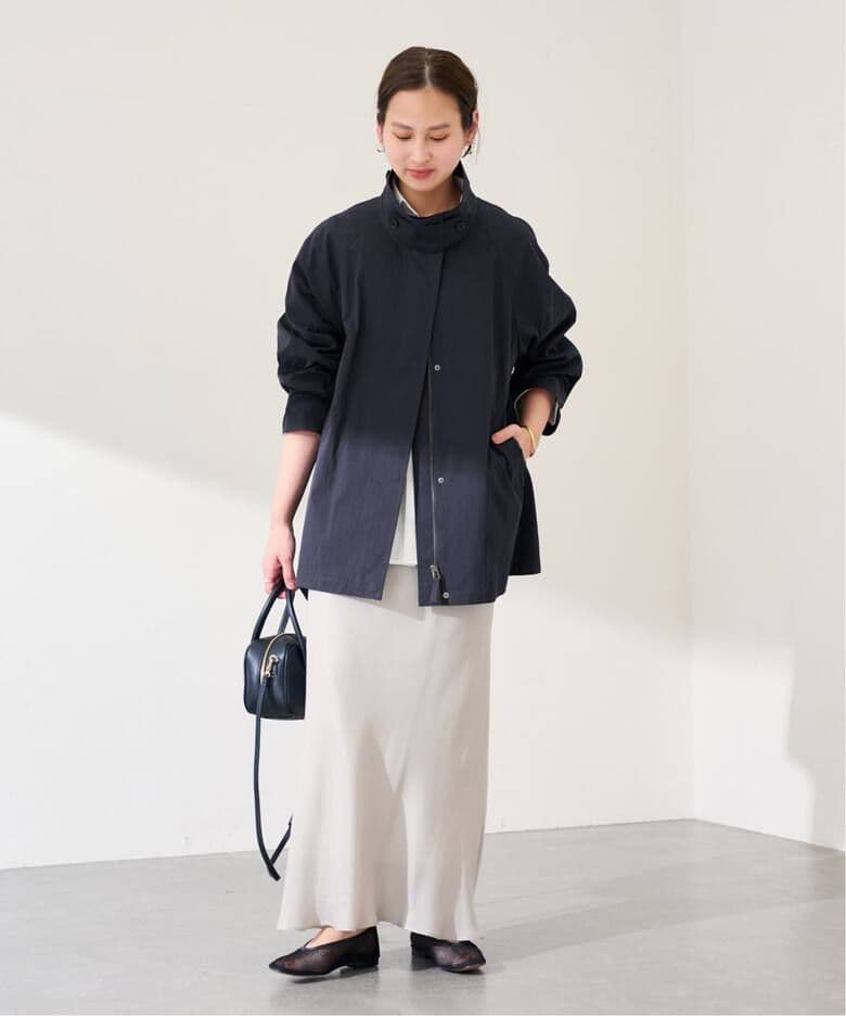 ☆【大人気】FRAMeWORK 撥水テントラインコート ネイビー 36☆