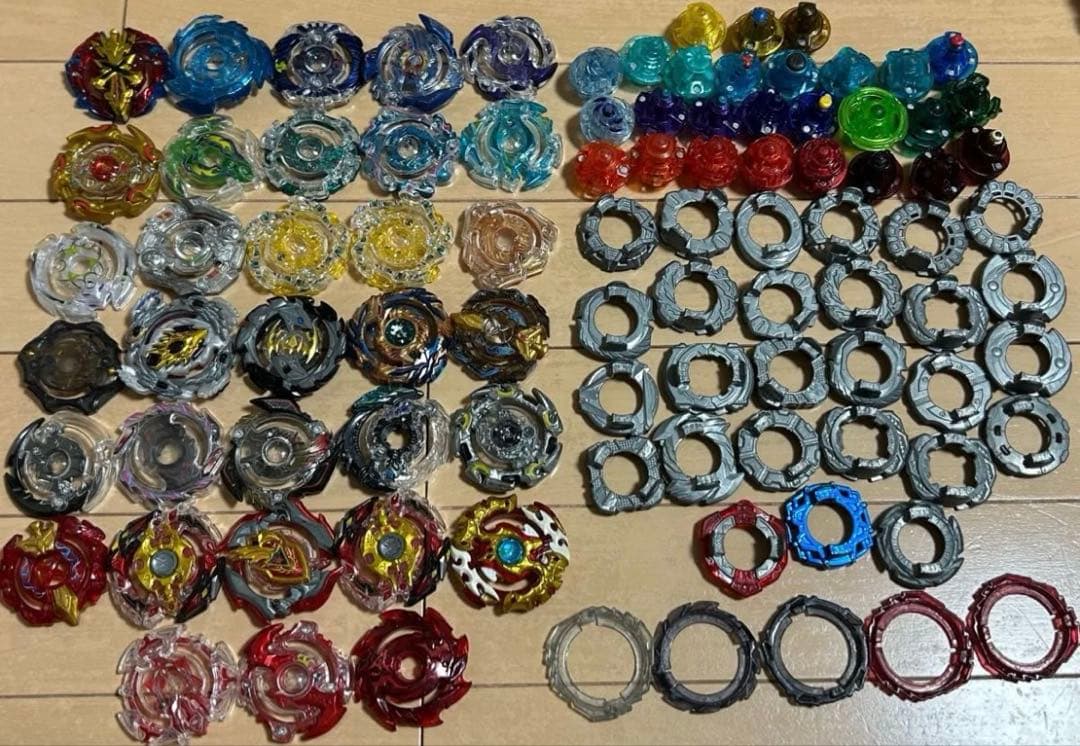 ベイブレード大量まとめ売り ランチャー グリップ レイヤードライバーディスク