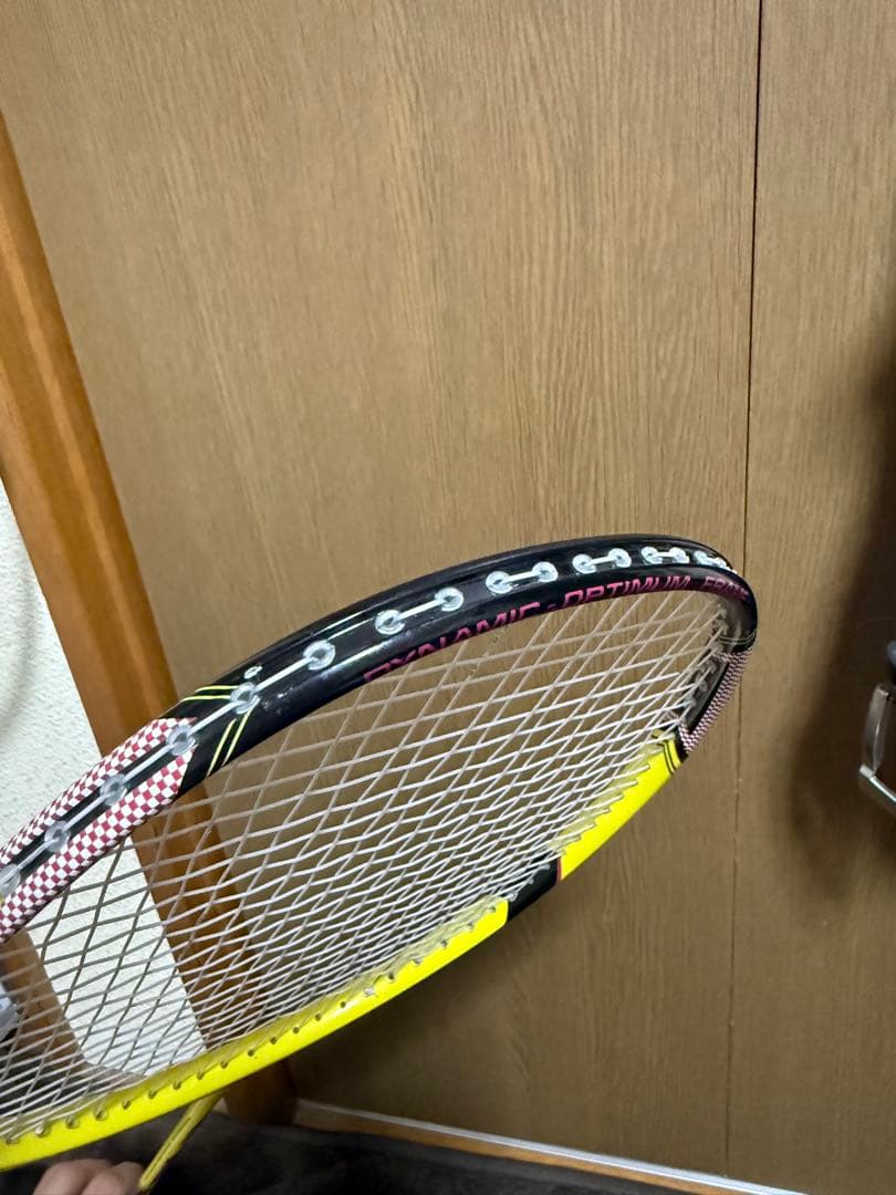 バドミントンラケット ナノレイスピード SPEED イエロー/ブラック