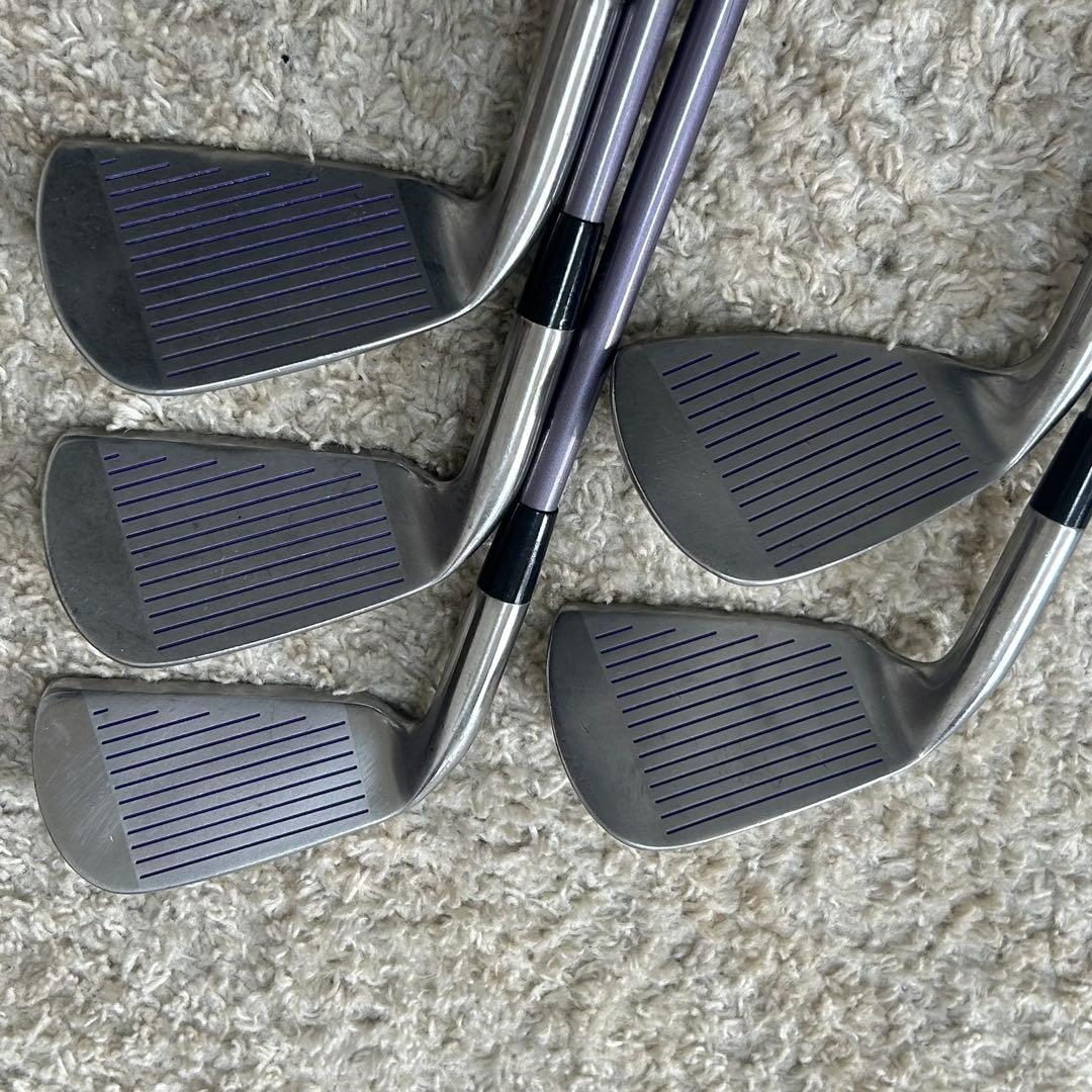 レディース　ミズノ　MUスポーツ　1１本　ゴルフセット　キャディバッグ付き