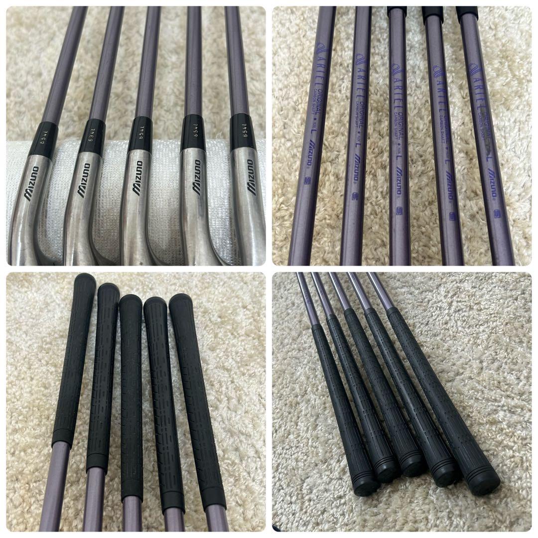 レディース　ミズノ　MUスポーツ　1１本　ゴルフセット　キャディバッグ付き