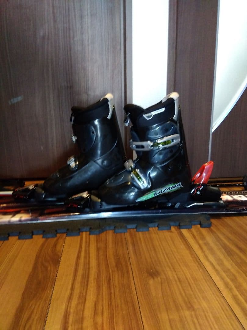 お買い得品❗️KAZAMA 男女兼用/スキーセット・メンテ・WAX済み✔