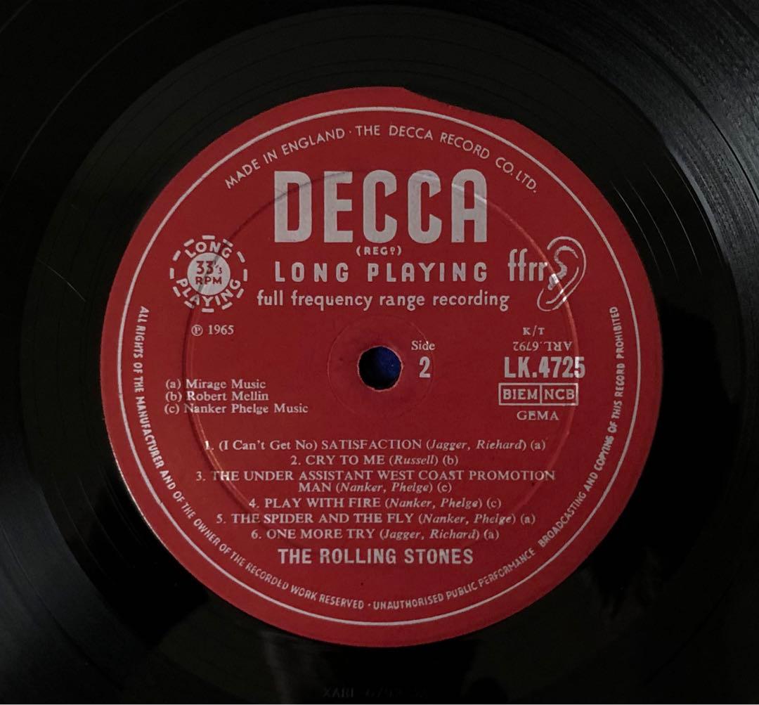 UK輸出Org ローリングストーンズ Out Of Our Heads Mono