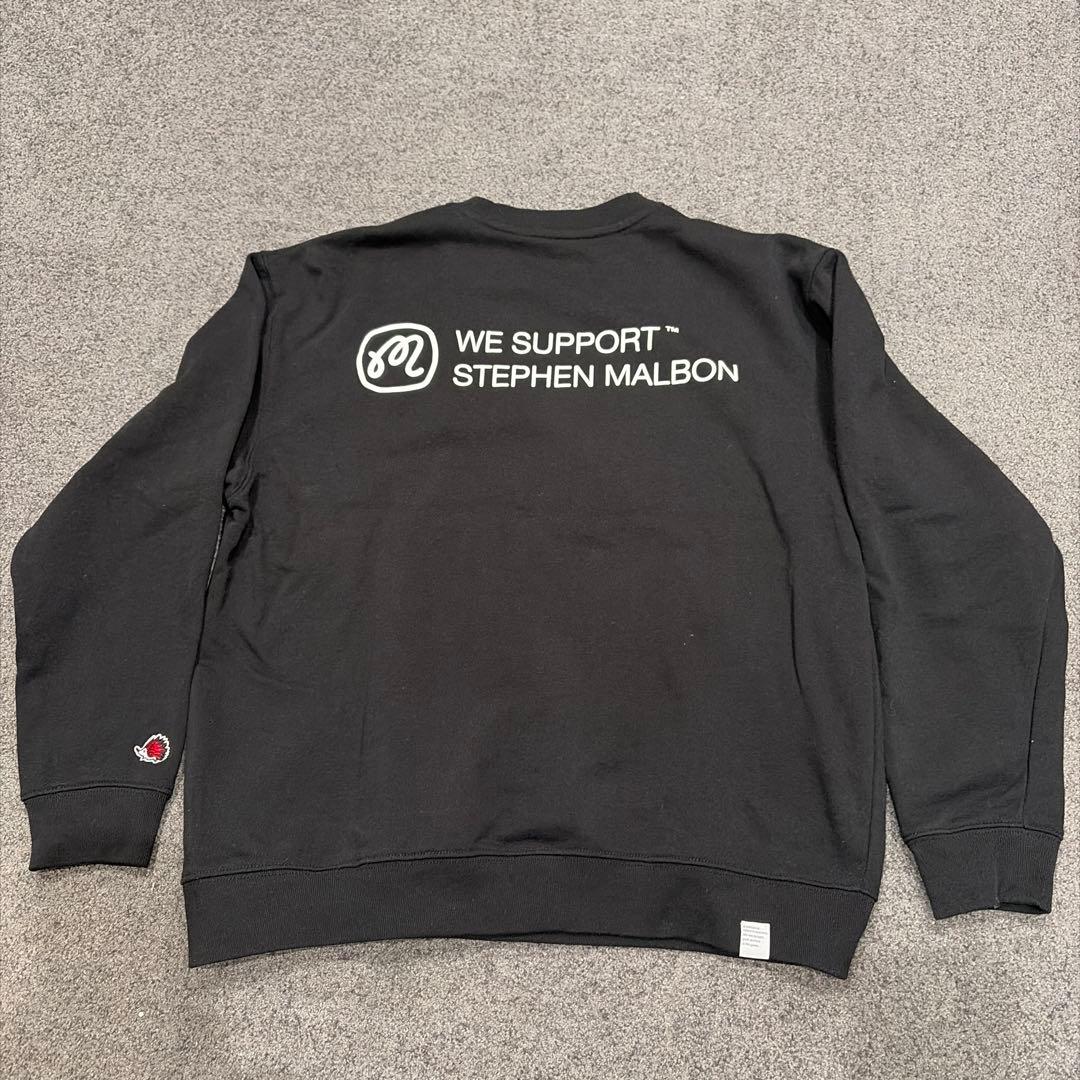 clubhouse MALBONゴルフ スウェット BLACK