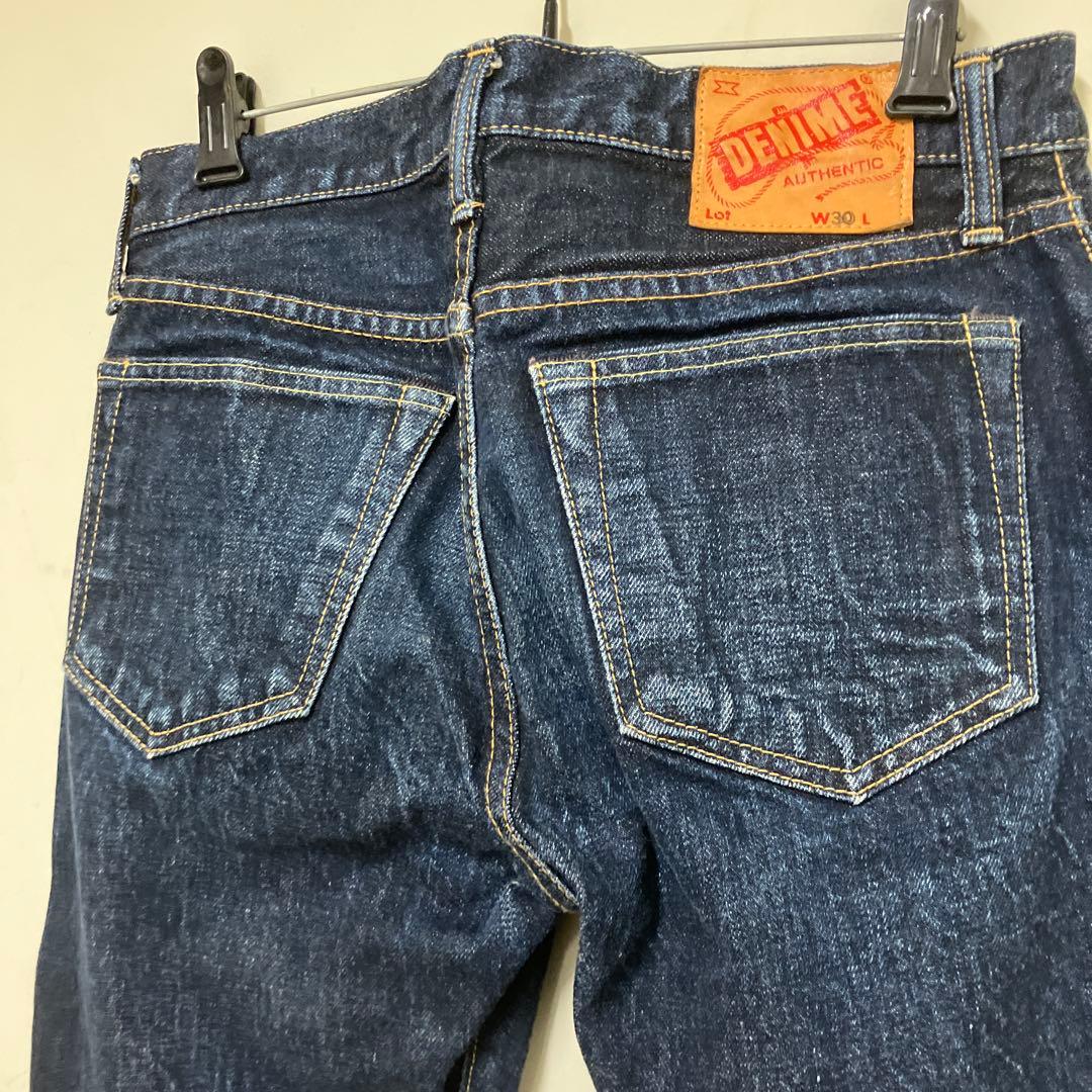 ドゥニーム　スリムストレートデニム　W30 濃紺　D021D-1501-002