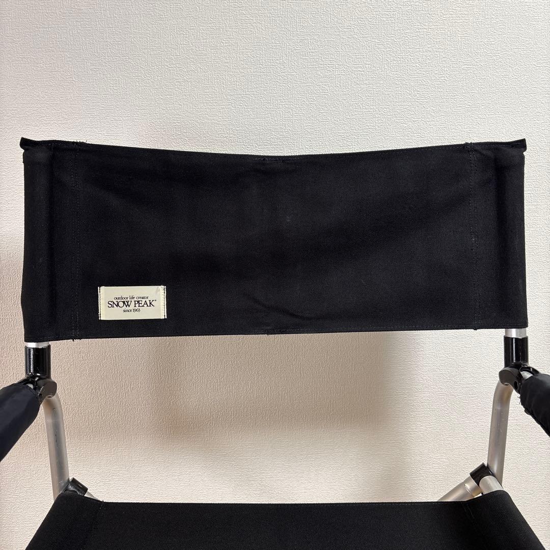 ★廃盤★  peak スノーピーク　ディレクターズチェア 黒