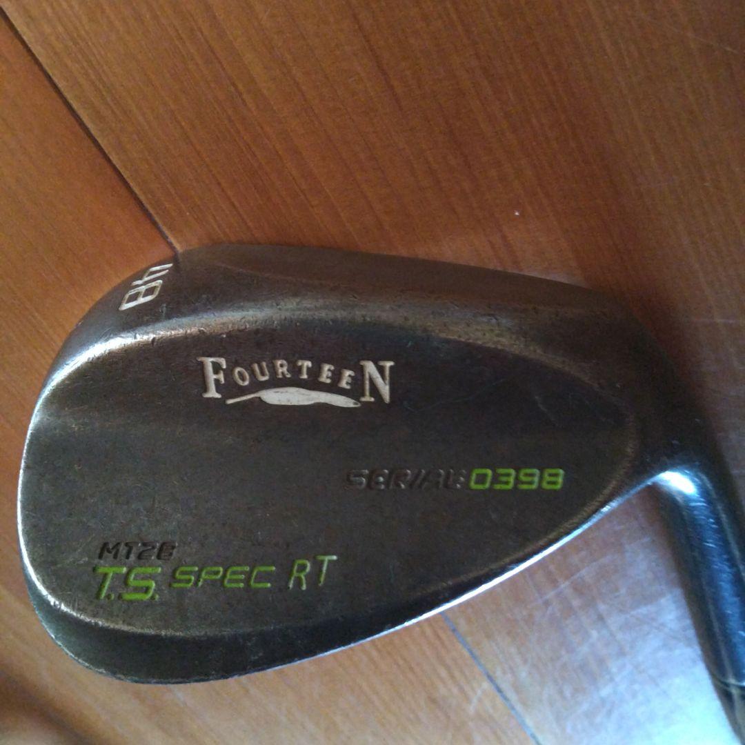 フォーティーンウェッジMT28 48,53,58度 ３本セット カーボンシャフト