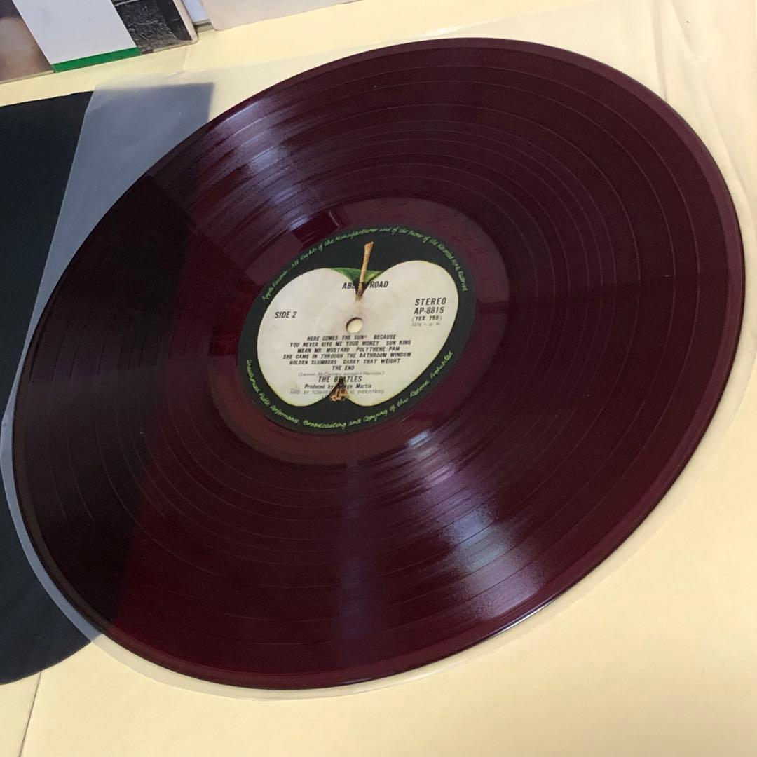 ビートルズ●アビー ロード 赤盤 ●帯付き (補充票欠)