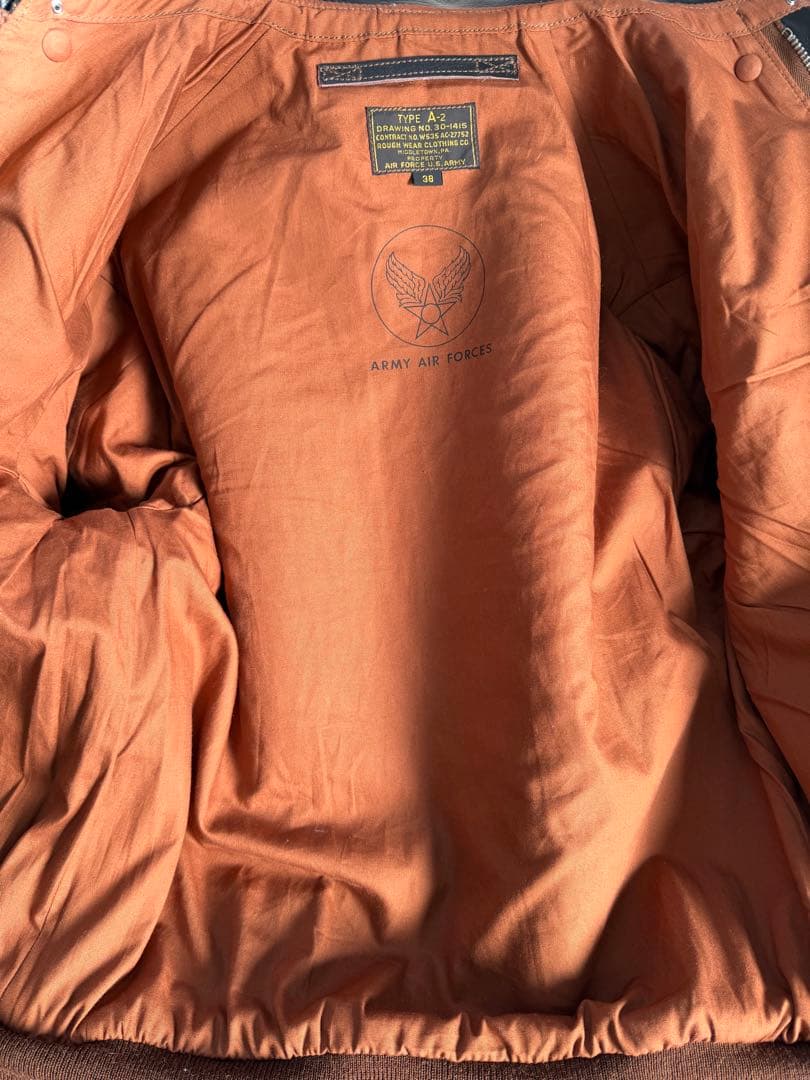 試着のみ 2025 TOYSMcCoy トイズマッコイ A2 ラフウェア 38