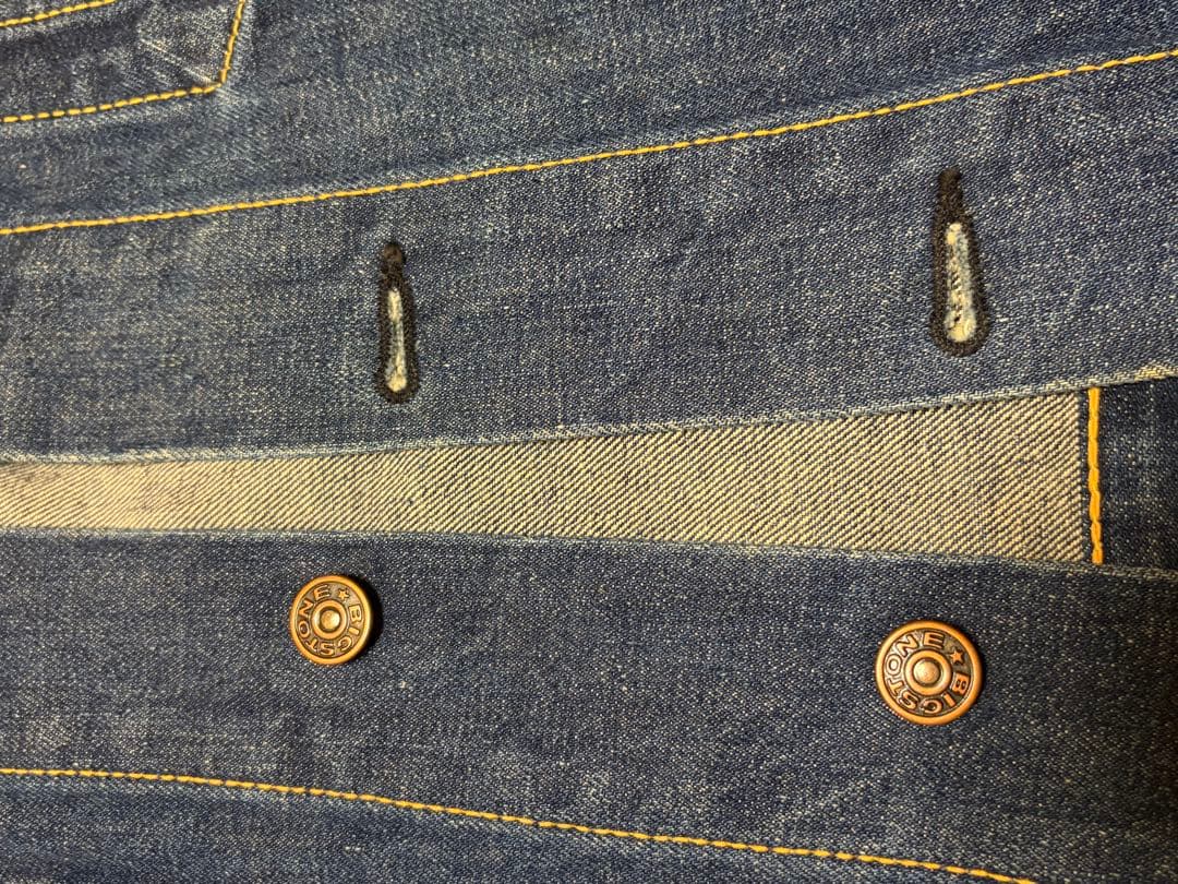 BIGSTONE 3rd型　デニムジャケット　ジージャン大石貿易　ビンテージ