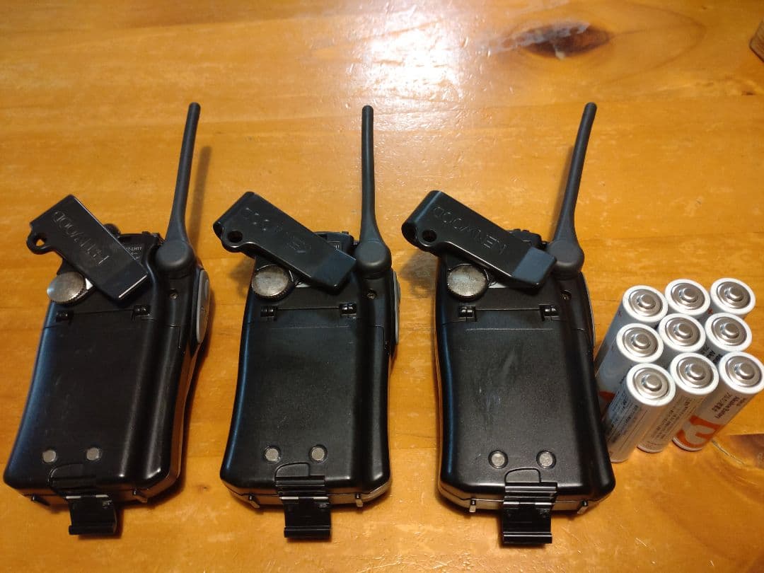 KENWOOD トランシーバー 3台セット