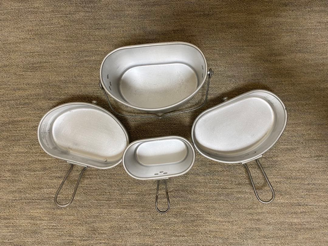 【美品】　イタリア軍 飯盒 3ピース コンプリートセット