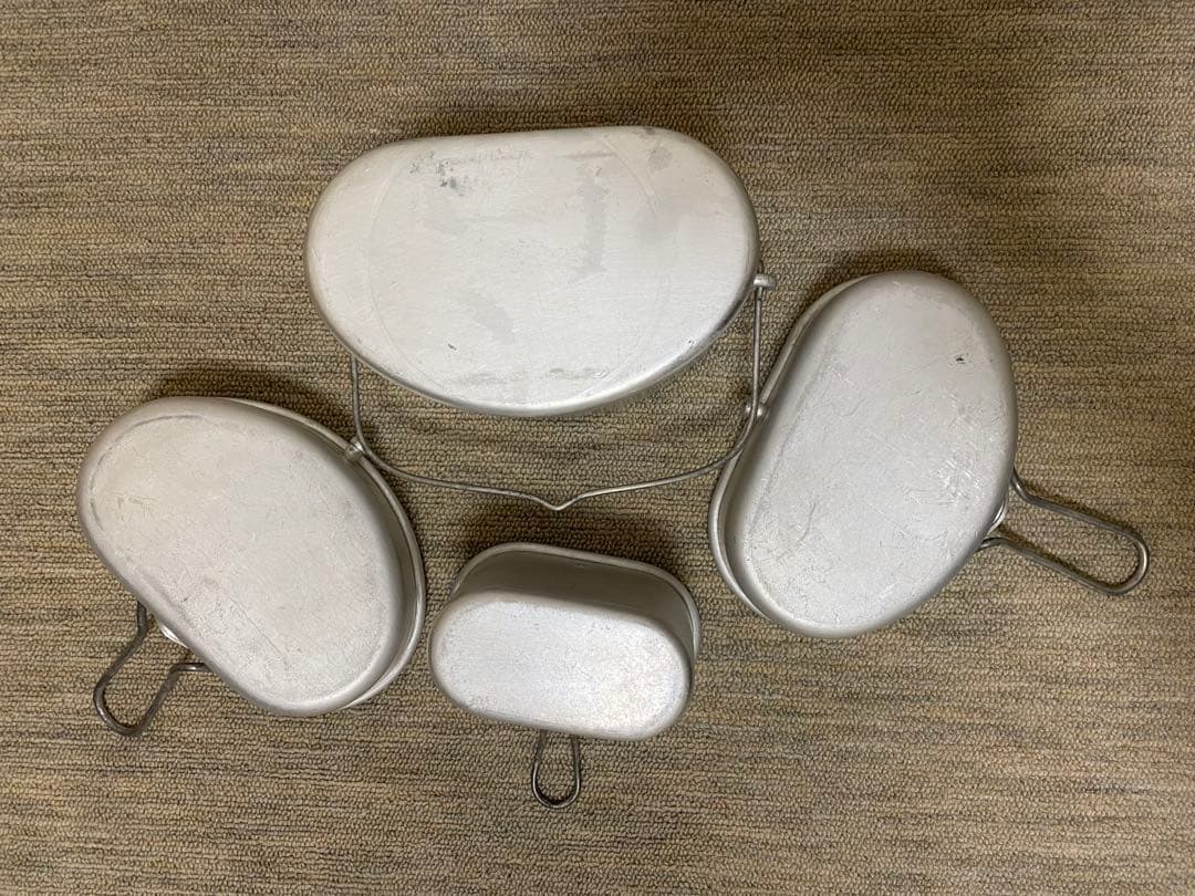 【美品】　イタリア軍 飯盒 3ピース コンプリートセット