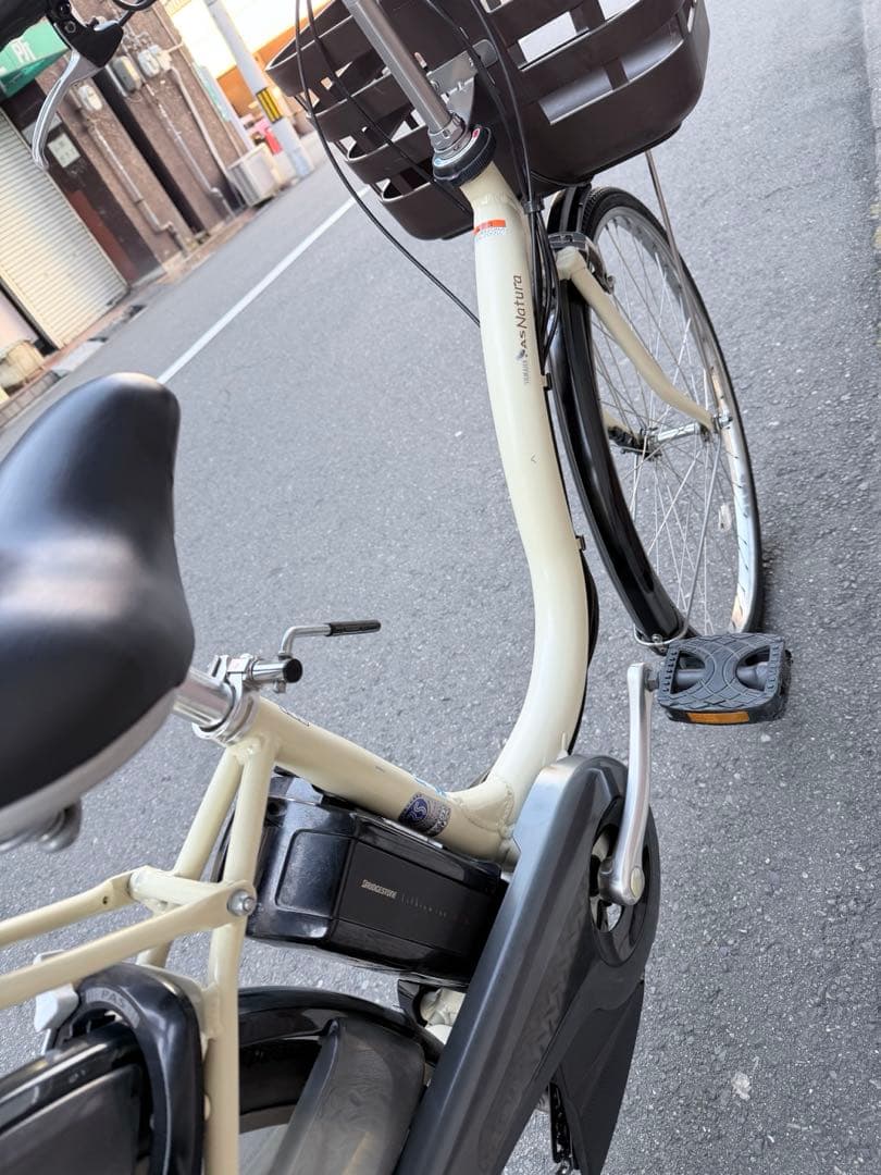 大阪府　ヤマハ 電動アシスト自転車 前バスケット付き