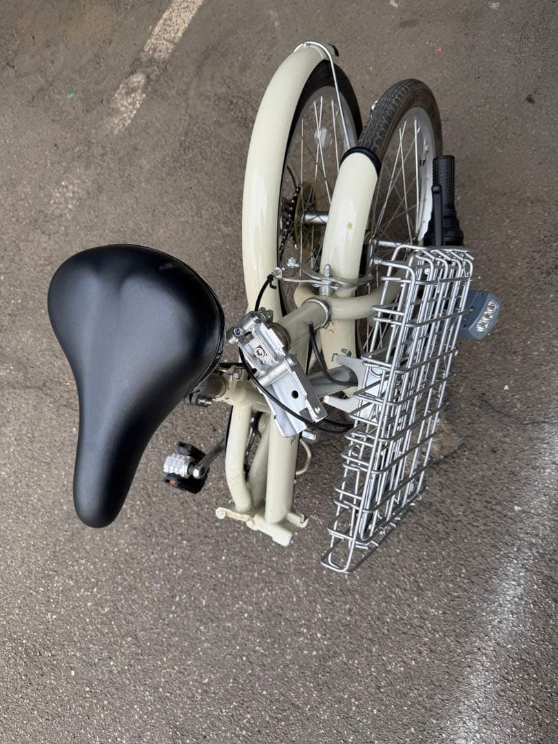 折りたたみ自転車 20インチ 6段ギア 折り畳み 自転車 カゴ付き