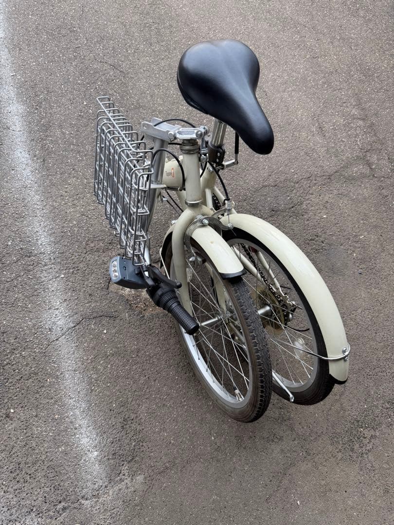 折りたたみ自転車 20インチ 6段ギア 折り畳み 自転車 カゴ付き