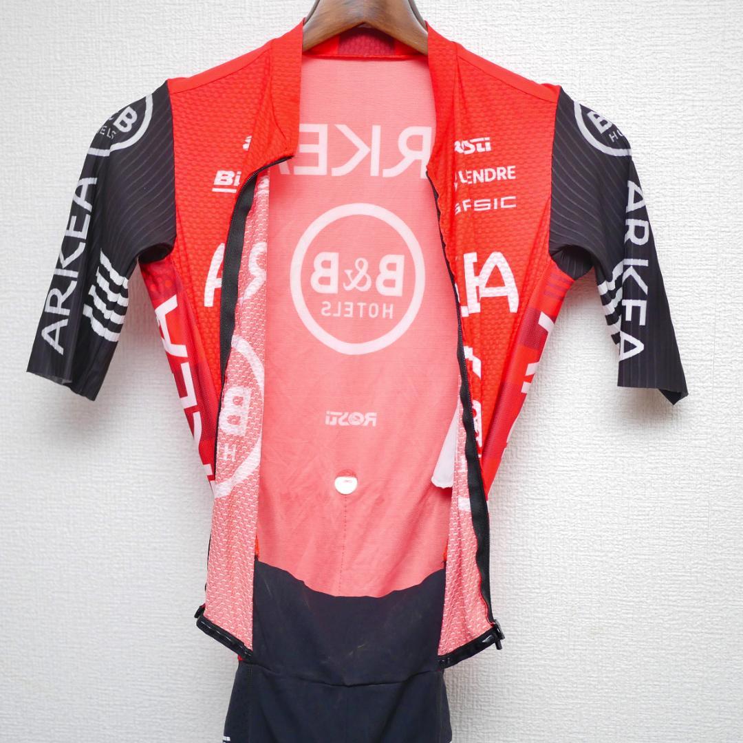 選手支給品 アルケアB&Bホテルズ ロードスーツ ワンピース ビアンキ SM相当