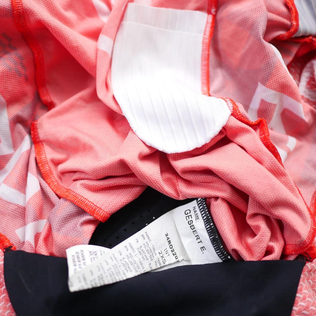 選手支給品 アルケアB&Bホテルズ ロードスーツ ワンピース ビアンキ SM相当