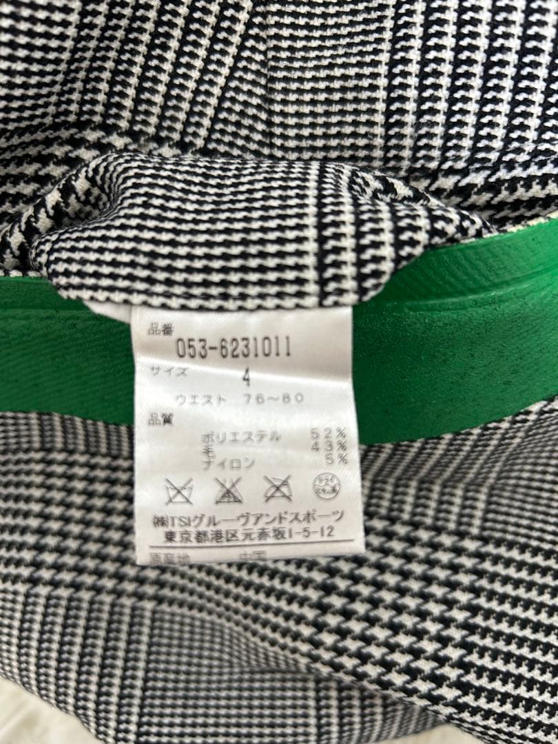 正規品 パーリーゲイツ 千鳥格子 グレンチェック パンツ 4