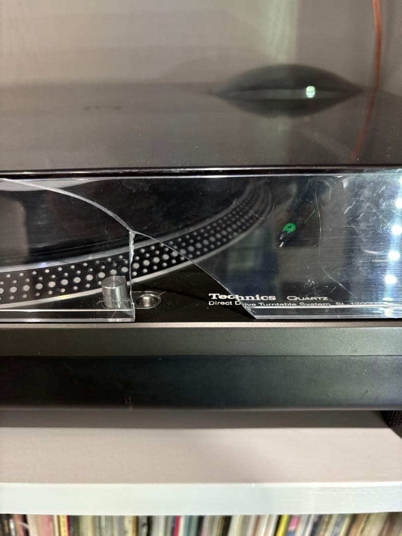 D*N様 Technics ターンテーブルSL-1200MK5ブラック2台セット
