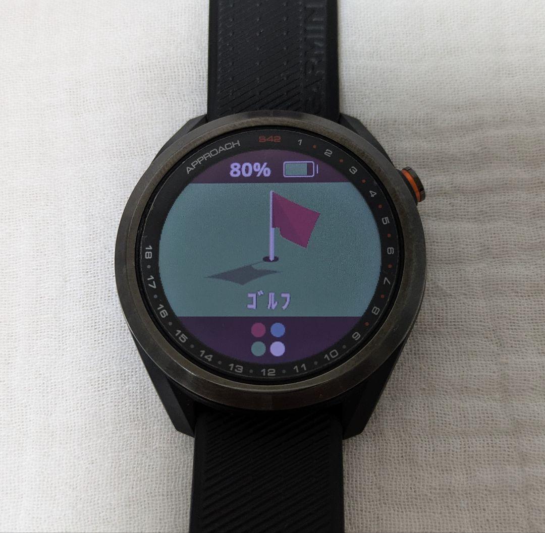 GARMIN APPROACH S42 GPSゴルフナビ　ガーミン