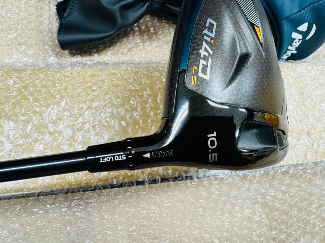 お*よ様 最新！テーラーメイドQi4D LSドライバー REAX HRシャフト＋