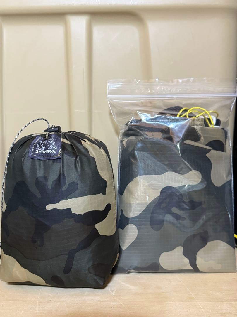 U.LSIMソロタープ(5×8) ミリタリー　セット