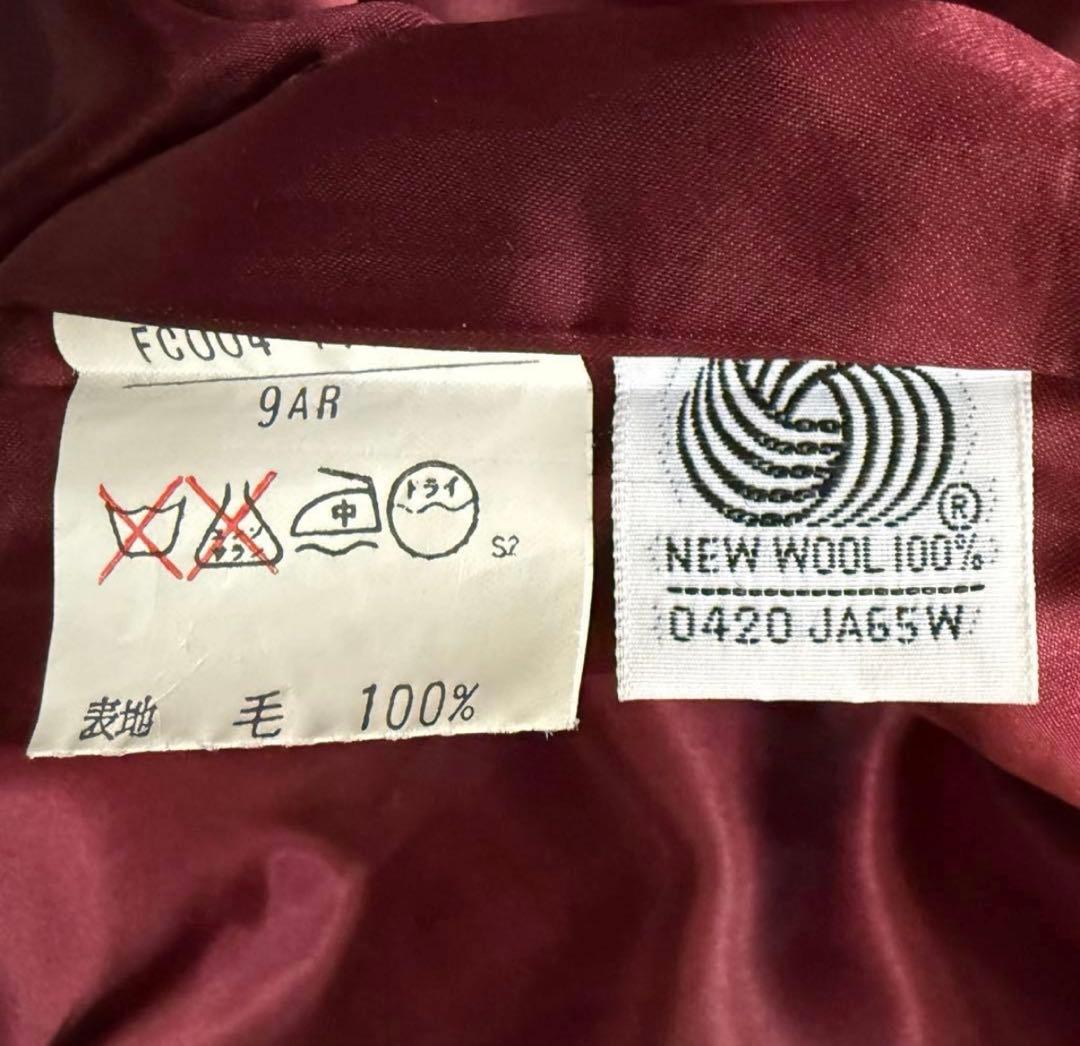 バーバリーズ チェック柄 金ボタン ダブルブレスト ジャケット オーバーサイズ