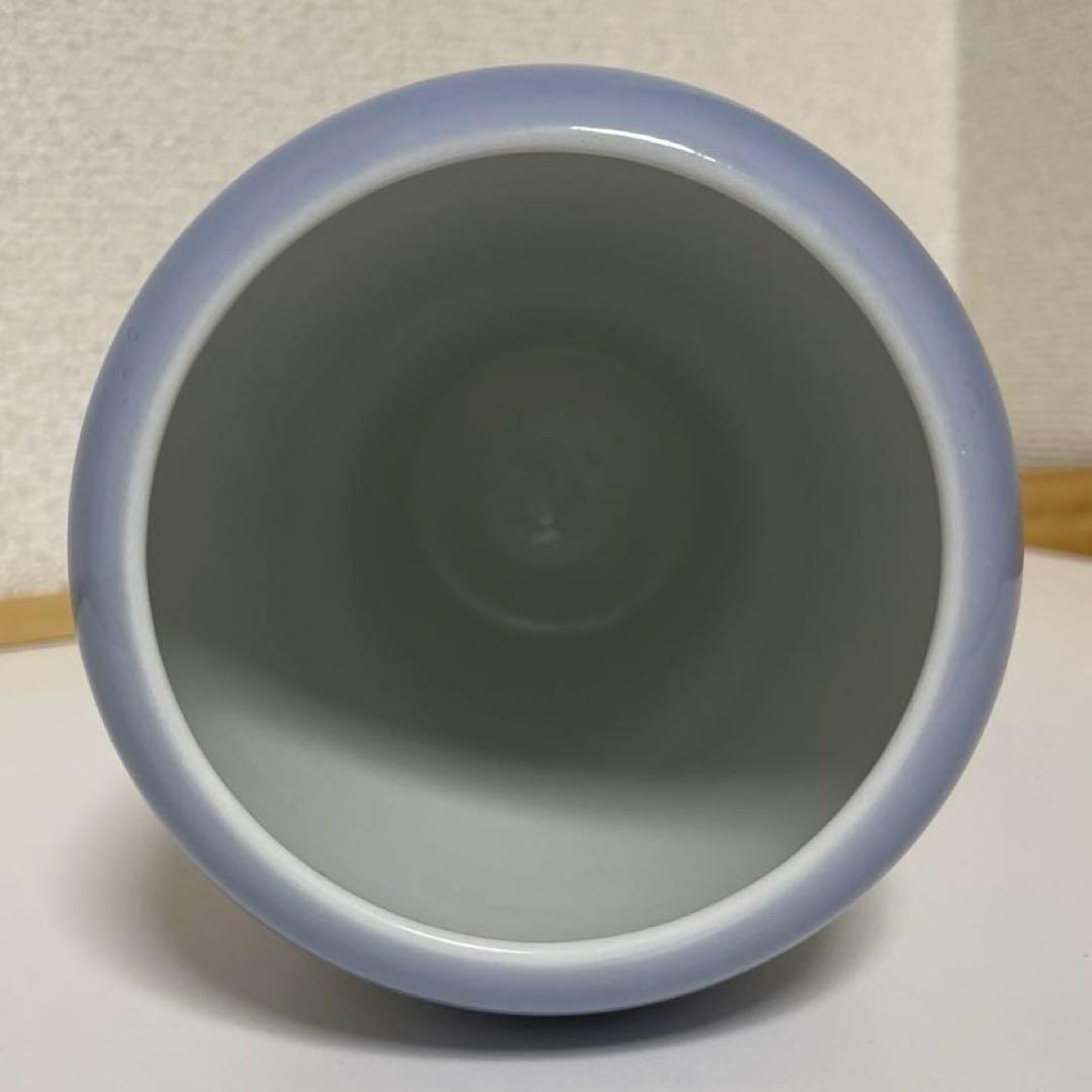 ・花瓶・航走するyacht・陶器製・１９cm・ ・